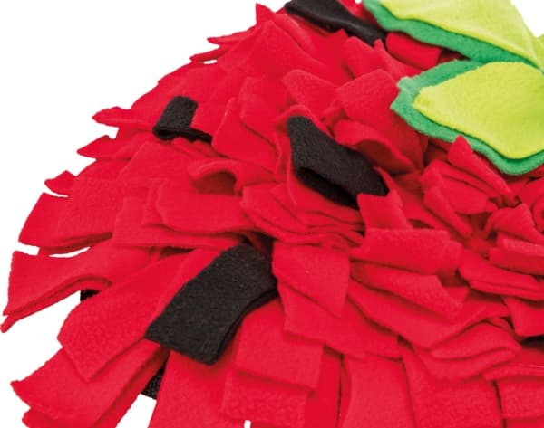 Trixie Strawberry sniffing carpet, 33 × 40 cm, red