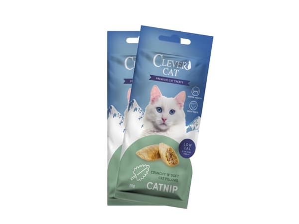Clever Cat Pillow 12-pack Catnip