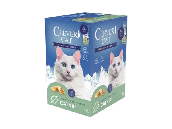 Clever Cat Pillow 12-pack Catnip