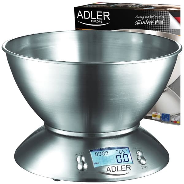 WAGA KUCHENNA Z MISĄ 2L ADLER AD3134