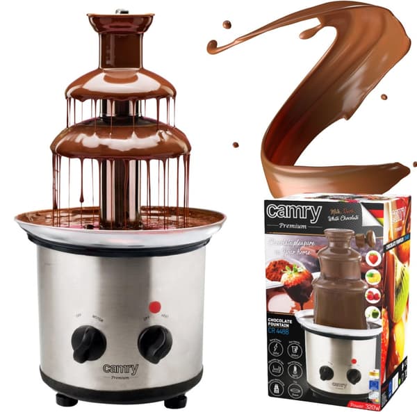 FONTANNA DO CZEKOLADY URZĄDZENIE FONDUE CAMRY CR4488 adler-europe