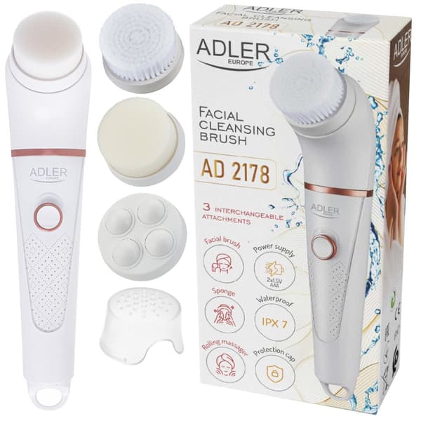 SZCZOTECZKA DO OCZYSZCZANIA TWARZY ADLER | AD2178