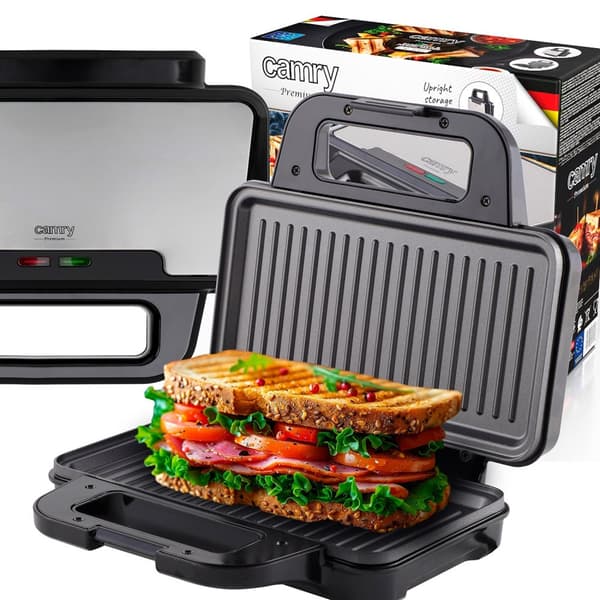 OPIEKACZ DO KANAPEK PANINI ELEKTRYCZNY CAMRY | CR3067