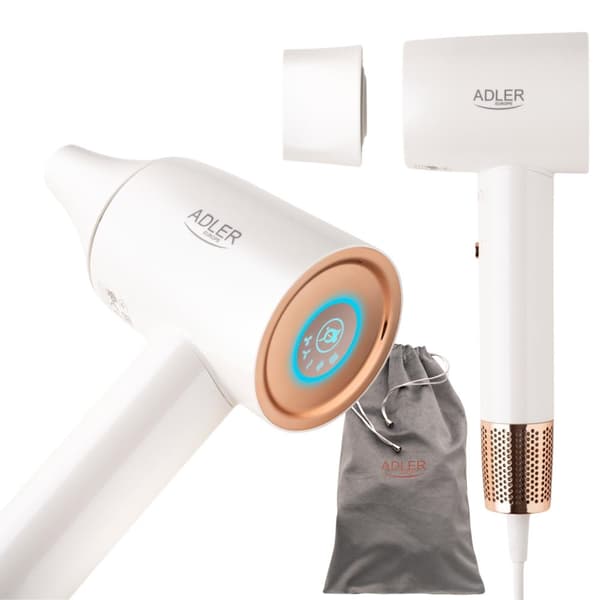 SUSZARKA DO WŁOSÓW Z WYŚWIETLACZEM LED SUPERSPEED ADLER EUROPE | AD2272