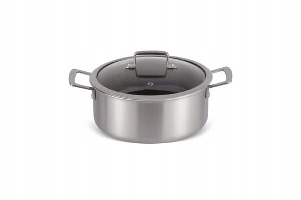 GARNEK STAL NIERDZEWNA TRI PLY 24CM GLEBOKOŚĆ 10,5CM MASTER PAN MP-2701
