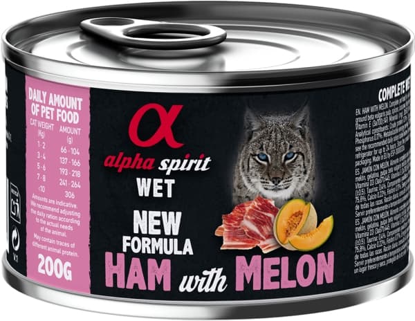 Ham with melon can, AlphaSpirit, 200 g