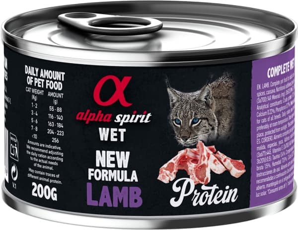 CAT Lamb can, AlphaSpirit, 200 g