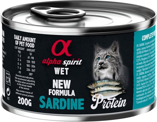 CAT Sardine can, AlphaSpirit, 200 g