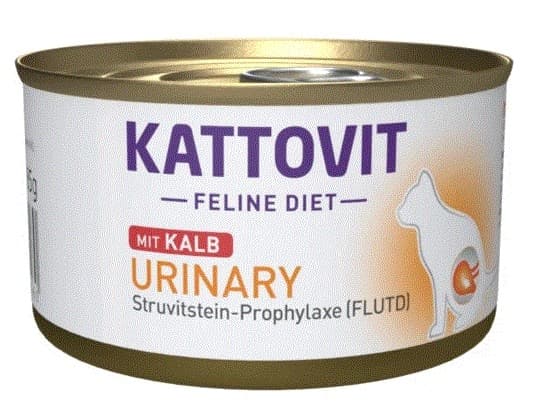 Kattovit KATTOVIT URINÆR Hermetisk kalvekjøtt 85g til katt