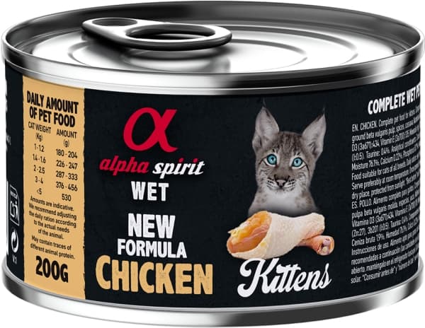 AlphaSpirit CAT Chicken for Kittens 200 g