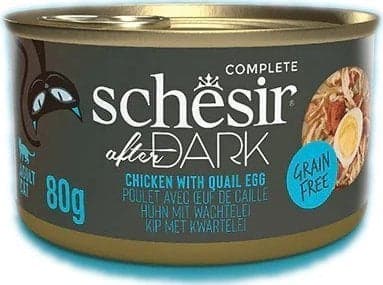 SCHESIR AFTER DARK FILLETS Kurczak z QUAIL EGG 80g