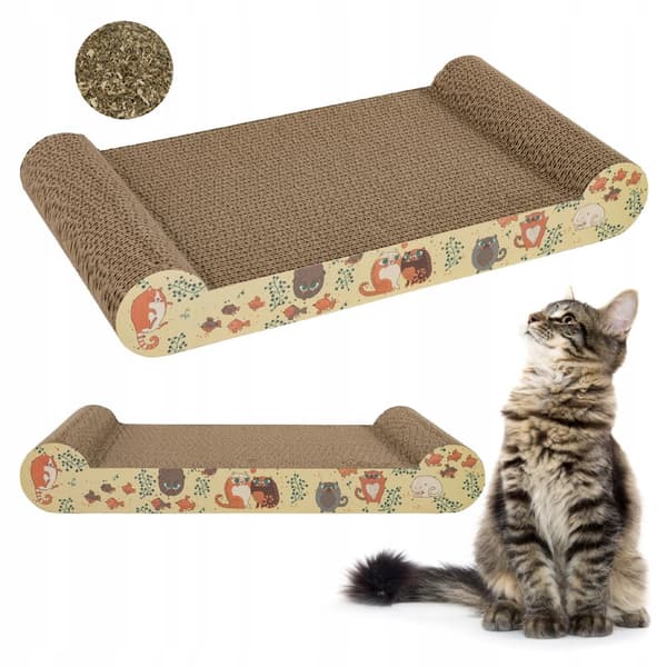 KATT KLIPPANDE POST PAPP SÄNG KATT VÅG + CATNIP