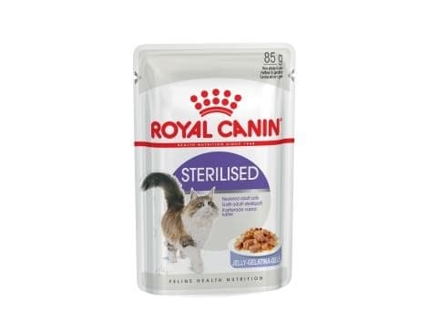 Royal Canin PAKIET żel 12x85g STERILISED