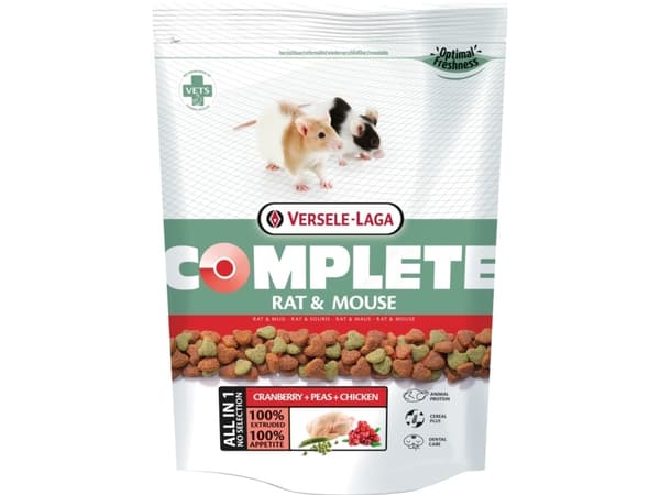 Versele-Laga Rat & Mouse 2 kg, Gryn, 2 kg, Mus, Råtta, Vitamin A, Vitamin C, Vitamin D3, Vitamin E, Koppar, Jod, Strykjärn, Manganese, Selen, Zink, 1