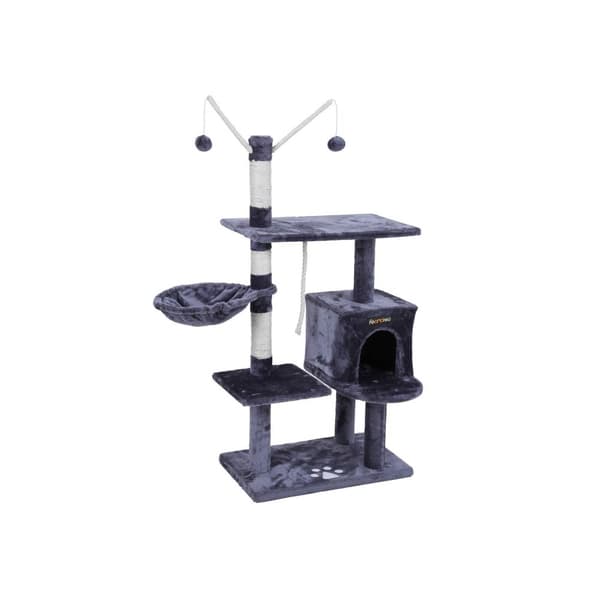 Kradsestolpe med hule 134 cm Smoky Grey