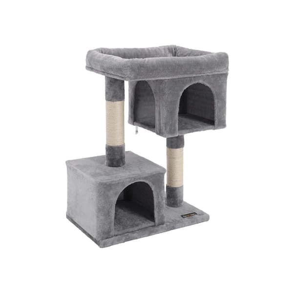 2-huls kradsestolpe 84 cm lysegr�
