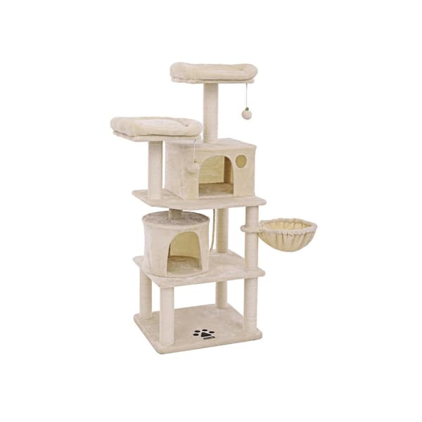 Kradsestolpe 2 Huler 152 cm Beige