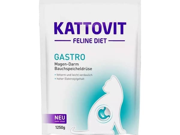 Kattovit Gastro 1,25 kg torrfoder för katter 1,25 kg Adult Vegetable