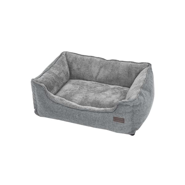 Vaskbar hundeseng 90 cm grå