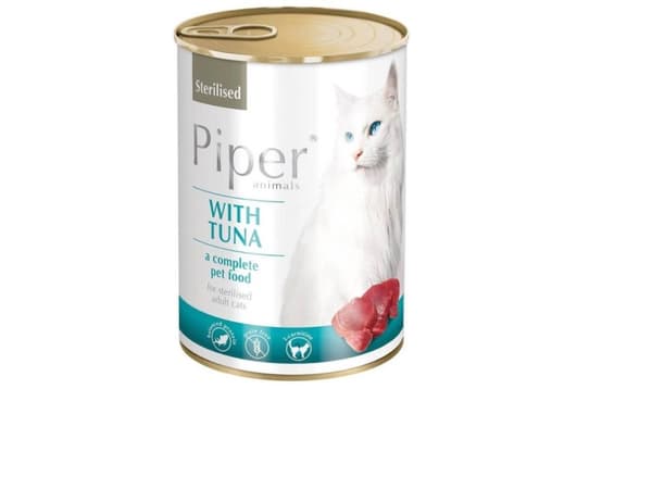 Dolina Noteci DOLINA NOTECI Piper sterilisoiduille kissoille tonnikalalla 400g
