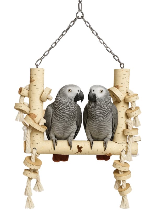 Parrot Planet Naturally - Koivukeinu suurille papukaijoille