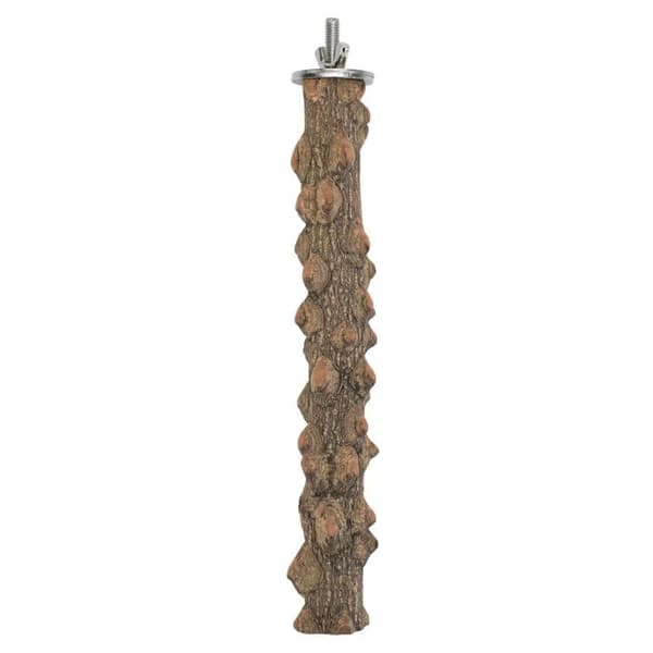Pebertræssæde M til mellemstore papegøjer størrelse 25 cm x 2,5 cm