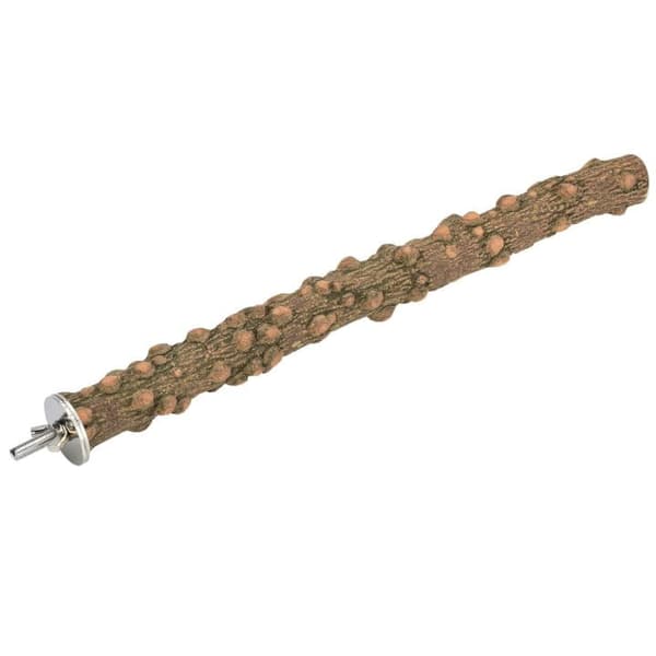 Pebertræssæde M til mellemstore papegøjer størrelse 25 cm x 2,5 cm