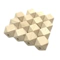 Miniatyrbild 2 av 7: POLYGONUM S träåttkanter - papegojtassleksak eller gör-det-själv-reservdelar