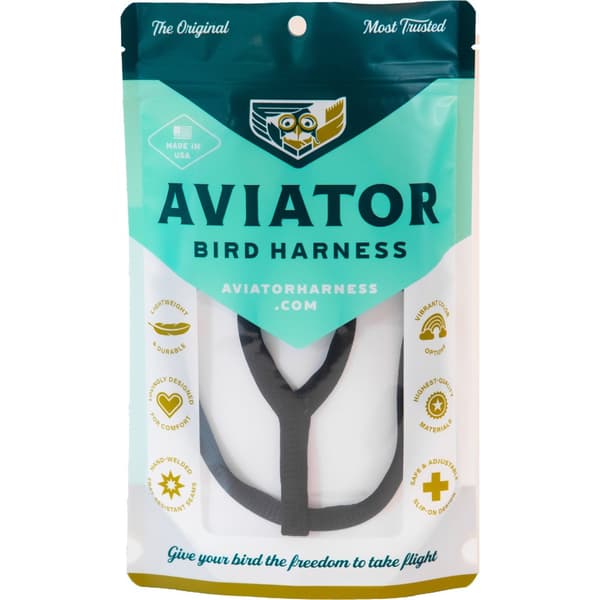 Aviator XXS papukaijavaljaat mustat