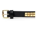 Miniatyrbillede 5 af 8: Dog collar Gloria Duna Black Golden (40 x 2 cm)