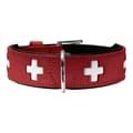 Miniatyrbillede 1 af 5: Dog collar Hunter Swiss Red/Black (38-43.5 cm)
