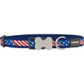 Pikkukuva 2 / 2: Dog collar Red Dingo US Flag 20-32 cm Blue