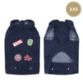 Miniatyrbillede 9 af 10: Dog coat Marvel Blue XXS