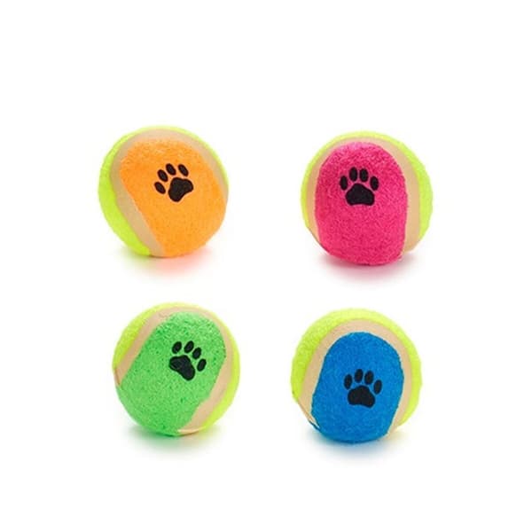 Dog toy Mascow MC1010A(PHB) Multicolour Polyethylene polypropylene ABS Ball Ø 4,5 cm (12 Units)