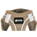 Miniatyrbillede 2 af 5: Dog Harness Gloria 41,4-43 cm Beige M 29,4-32,6 cm