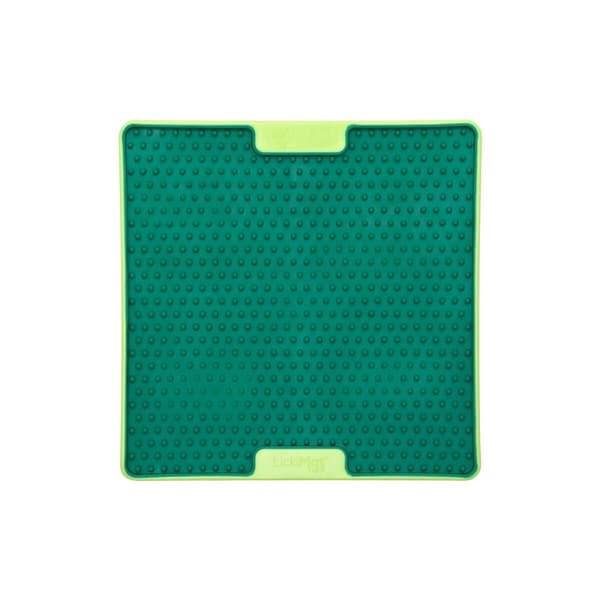 Dog Feeder Lickimat Green polypropylene TPR