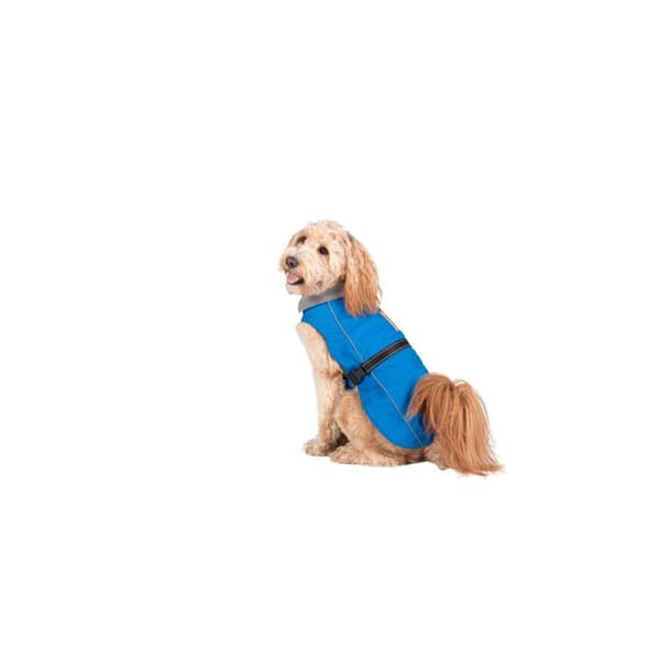 Dog raincoat Dog Gone Smart Blue 55 cm