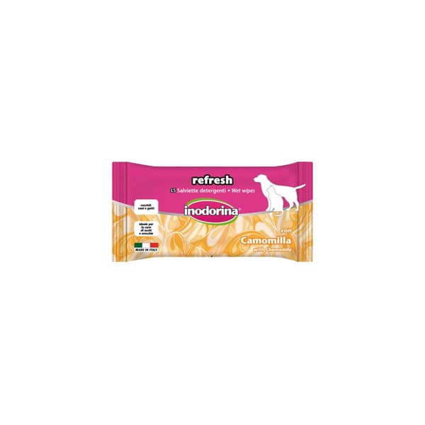 Wet Wipes for Pets Inodorina Refresh 24 Units