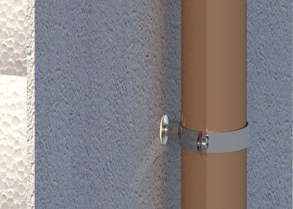 Fischer - 573821 - FID V M8 Plus Plugg för Isolerande Mantel för Regnrör, Takrännor