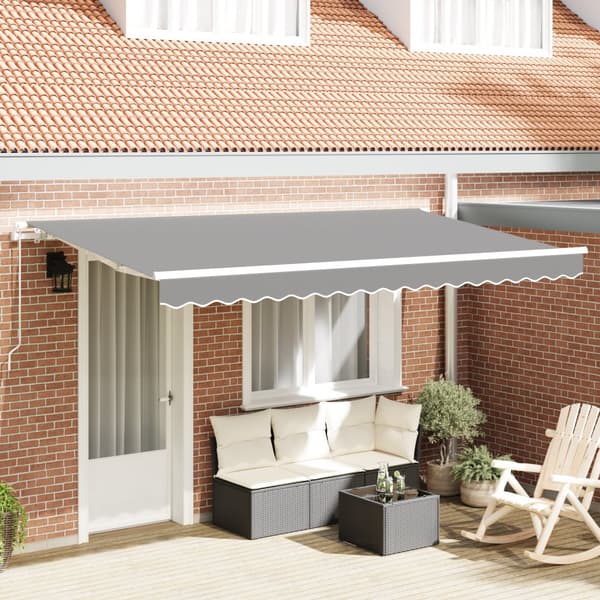 Markisram Utdragbar Manuellt Driven 4x2 cm Metall