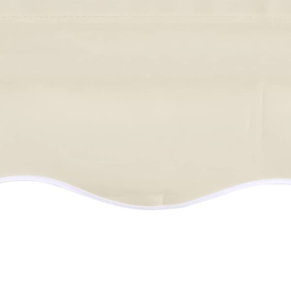 vidaXL Markiseduk 450x300 cm kremhvit