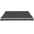 Miniatyrbilde 2 av 6: vidaXL Foldbar markise manuell 500 cm antrasitt