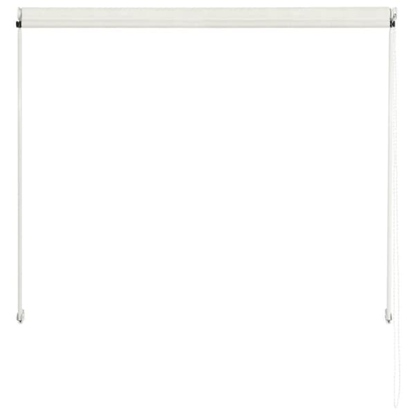 vidaXL Markis 150x150 cm gräddvit