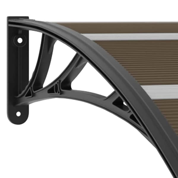vidaXL Entrétak svart 240x100 cm PC