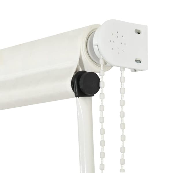 vidaXL Uttrekkbar markise 100x150 cm kremhvit