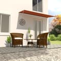 Miniatyrbild 1 av 7: vidaXL Markis 350x150 cm orange och brun