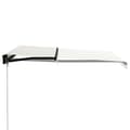 Miniatyrbillede 3 af 11: vidaXL markise m. LED-lys 300x250 cm manuel betjening cremefarvet