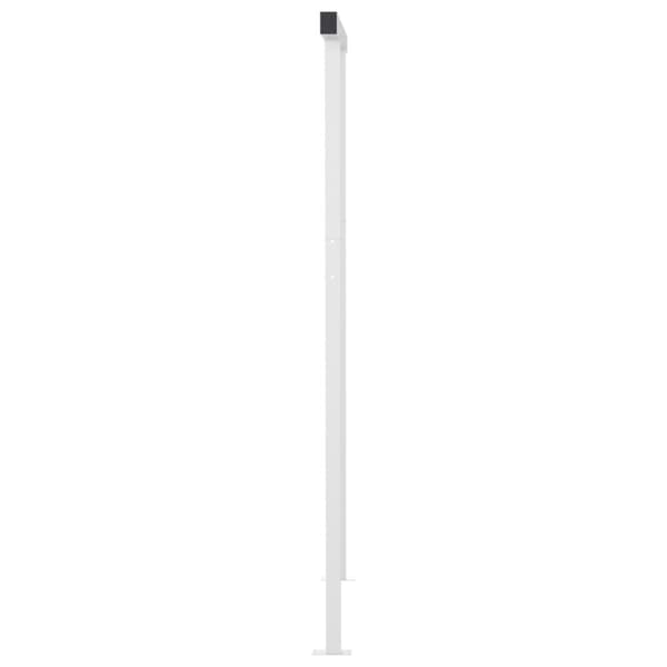 vidaXL Manuaalisesti kelattava markiisi LED-valot 3x2,5m keltavalko.