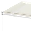 Miniatyrbillede 7 af 11: vidaXL fritstående markise 400x300 cm automatisk betjening cremefarvet