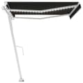 Miniatyrbillede 5 af 11: vidaXL markise m. LED + vindsensor 400x350 cm automatisk antracit